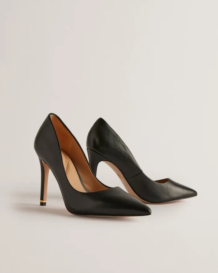 Women CAARAA 8211 Court Shoes With Embellished Heel Black Ted Baker Heels