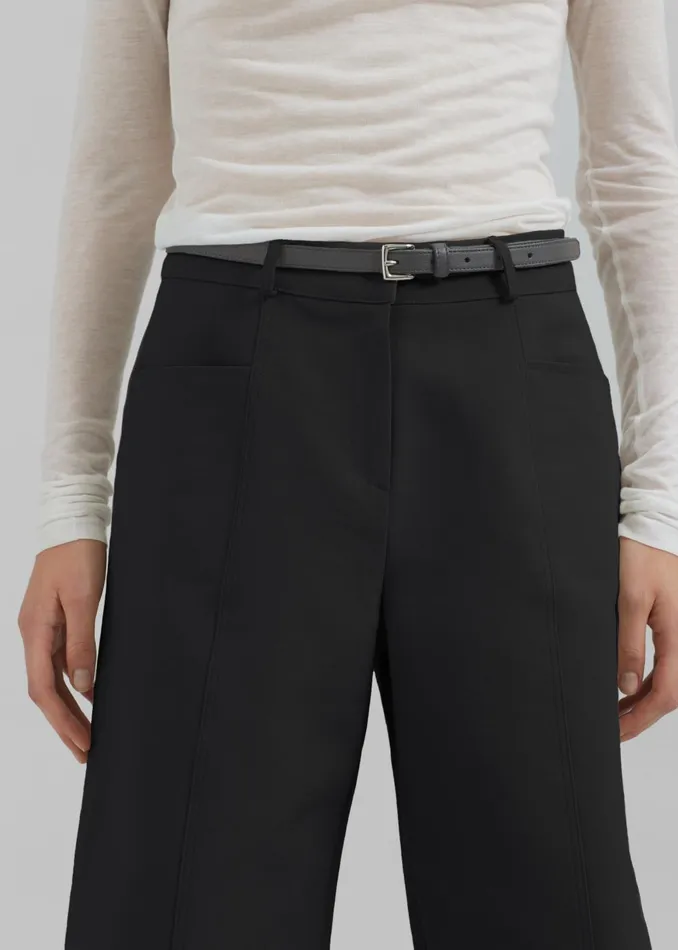 Women Cairo Bermuda Shorts 8211 Black The Frankie Shop Bottoms