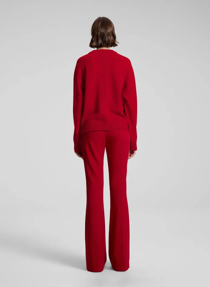 Women Calven Cashmere V Neck Sweater Really Red ALC Sweaters