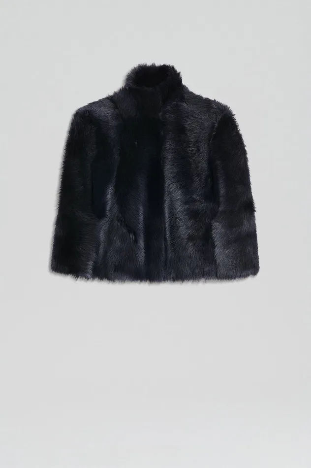 Women Capes Scanlan Theodore TOSCANA CAPE NAVY