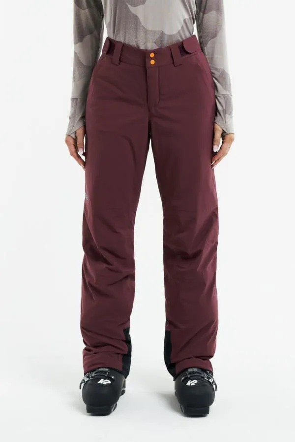Women Chica Insulated PantDark Cherry Orage Pants