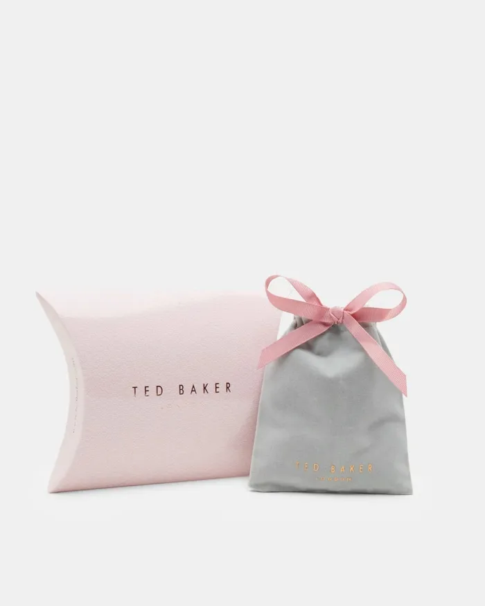 Women CLEMINA 8211 Hinged Bangle Rose Gold Colour Ted Baker Jewellery