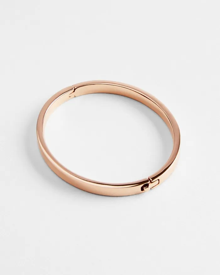 Women CLEMINA 8211 Hinged Bangle Rose Gold Colour Ted Baker Jewellery Women CLEMINA 8211 Hinged Bangle Rose Gold Colour Ted Baker Jewellery