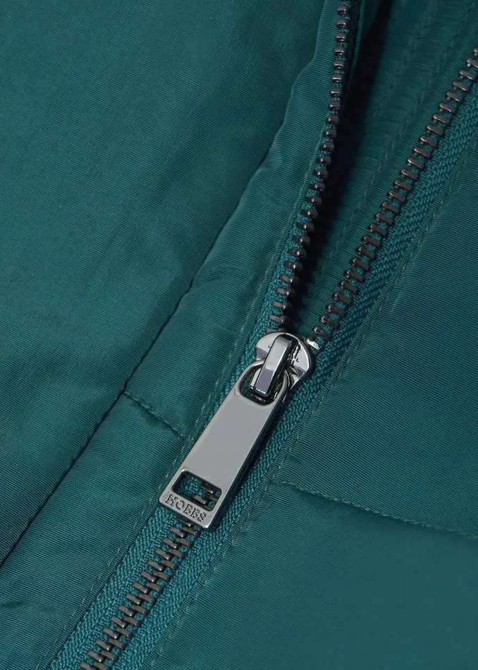Women Coats and Jackets Hobbs Jaymie Puffer Kyanite Green