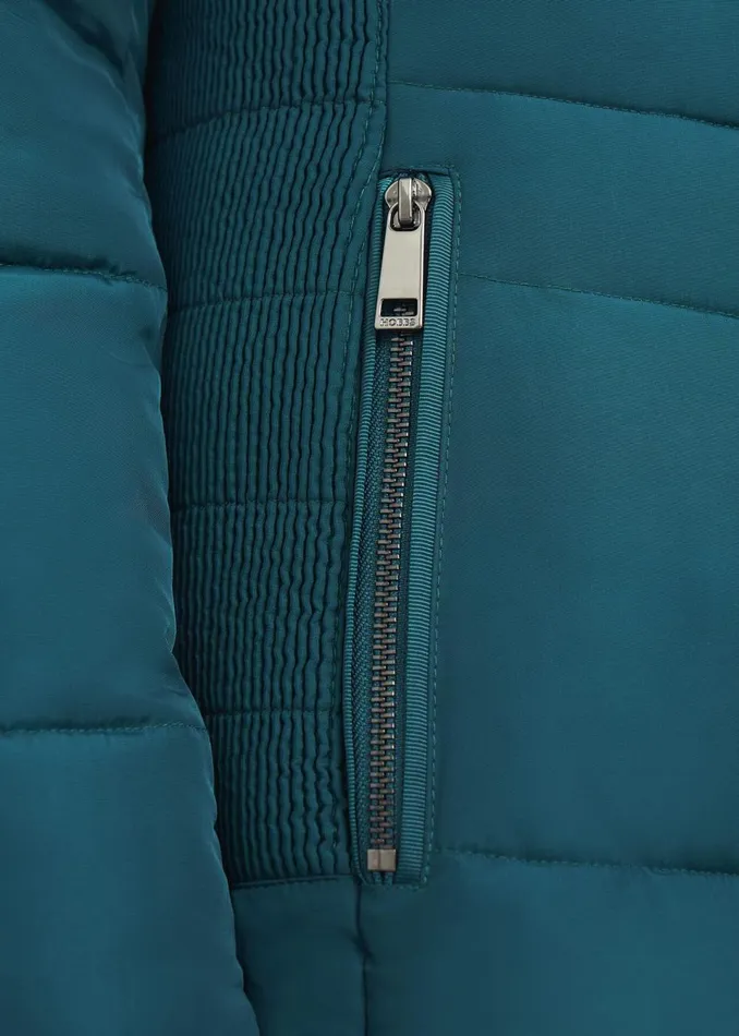 Women Coats and Jackets Hobbs Jaymie Puffer Kyanite Green