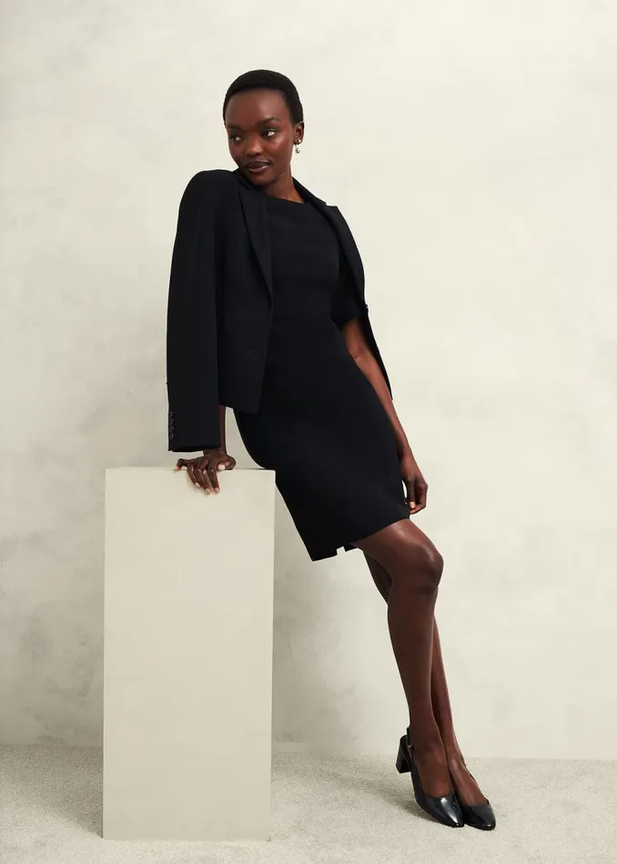 Women Coats and Jackets Hobbs Petite Maya Jacket Black