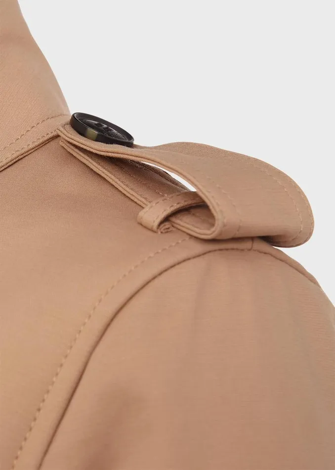 Women Coats and Jackets Hobbs Saskia Shower Resistant Trench Coat Tan