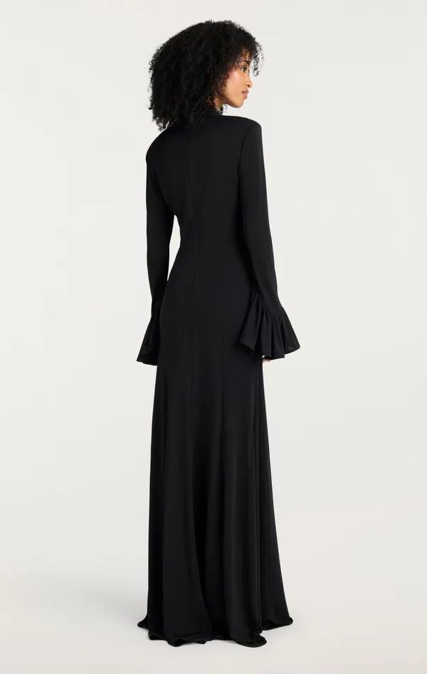 Women Cocktail and Evening Cinq Sept Evelyn Gown Black