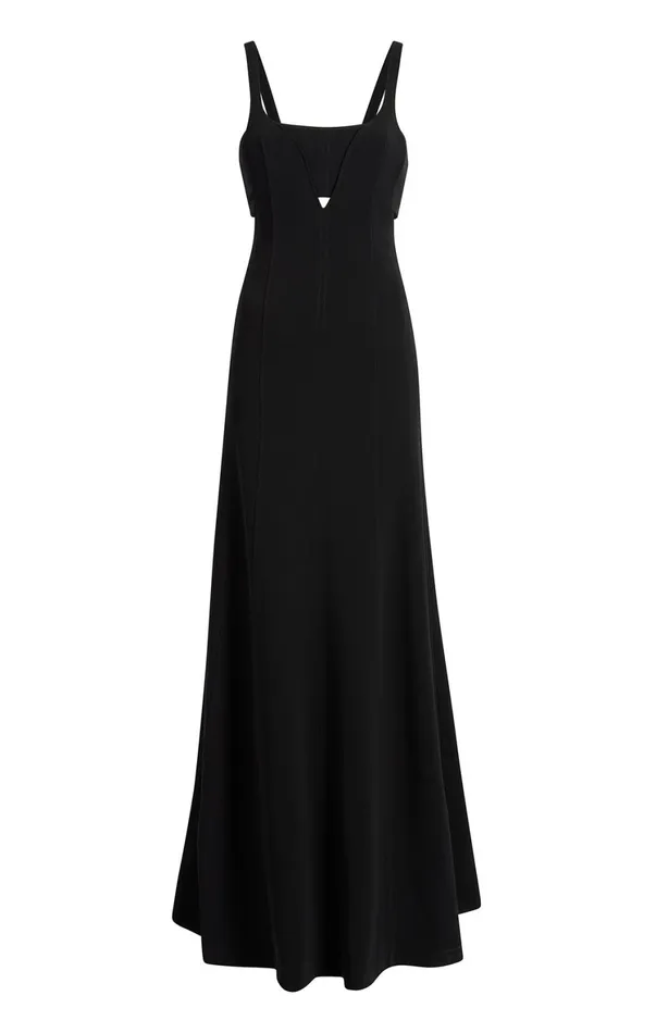 Women Cocktail and Evening Cinq Sept Liliane Gown Black
