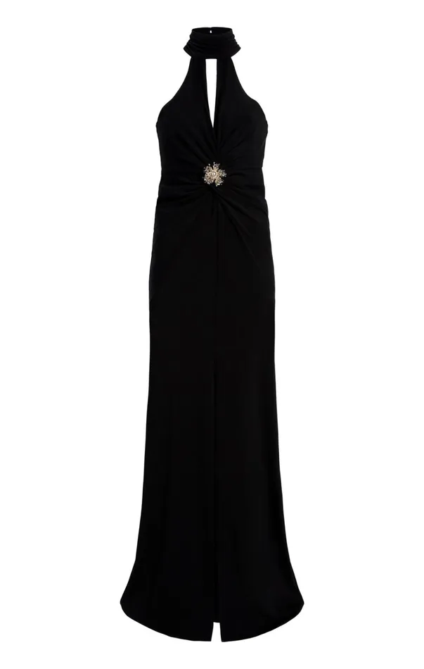 Women Cocktail and Evening Cinq Sept Sandry Gown Black