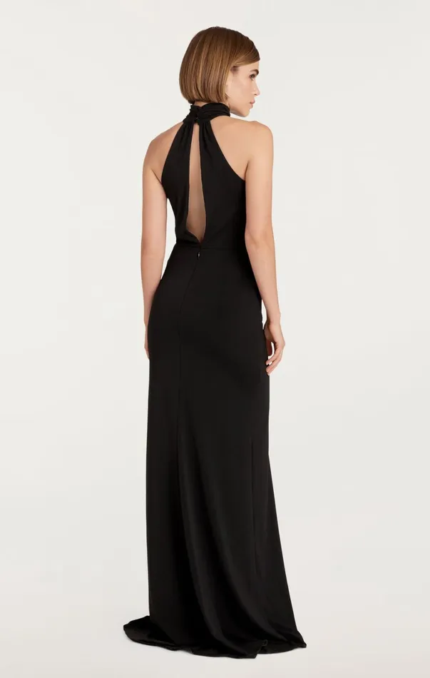 Women Cocktail and Evening Cinq Sept Sandry Gown Black