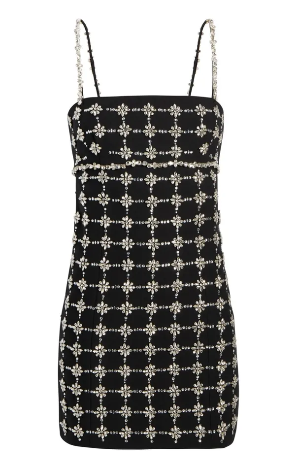 Women Cocktail and Evening Cinq Sept Satine Dress Blacksilver