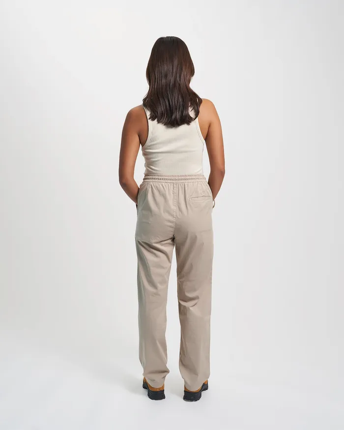 Women Colorfulstandard Organic Twill Pants 8211 Pacific Blue Pants