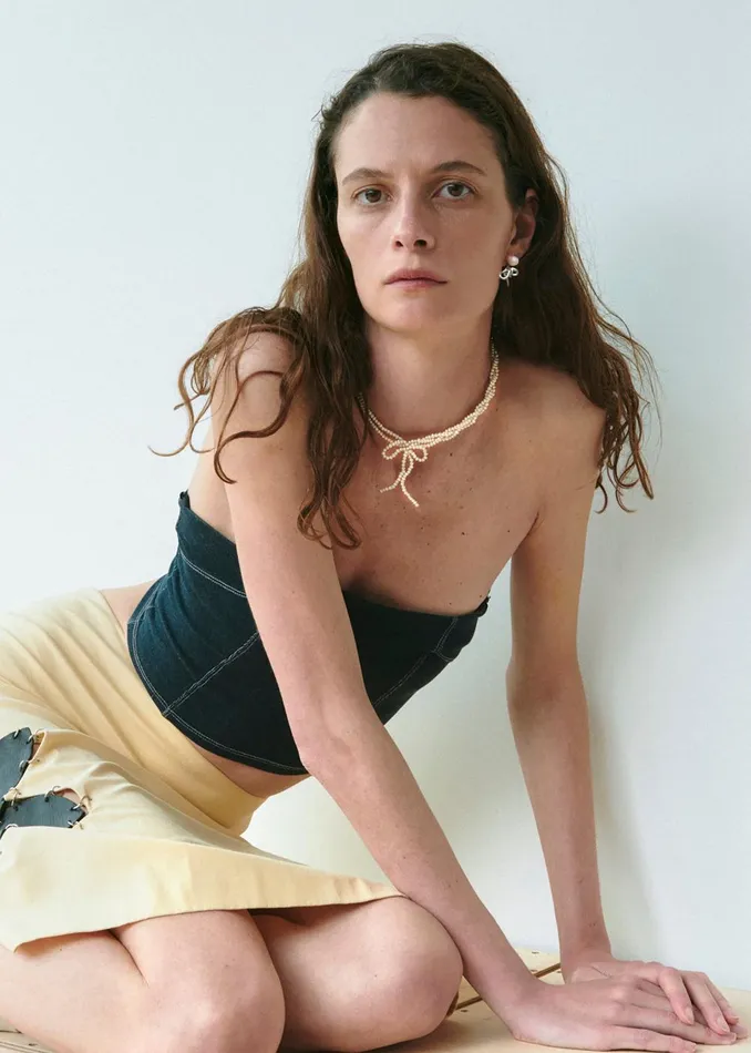 Women Completedworks P204 Necklace 8211 Pearl The Frankie Shop
