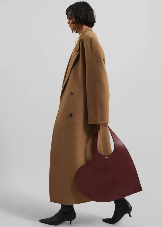 Women Coperni Heart Tote Bag 8211 Red The Frankie Shop