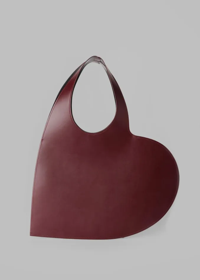 Women Coperni Heart Tote Bag 8211 Red The Frankie Shop