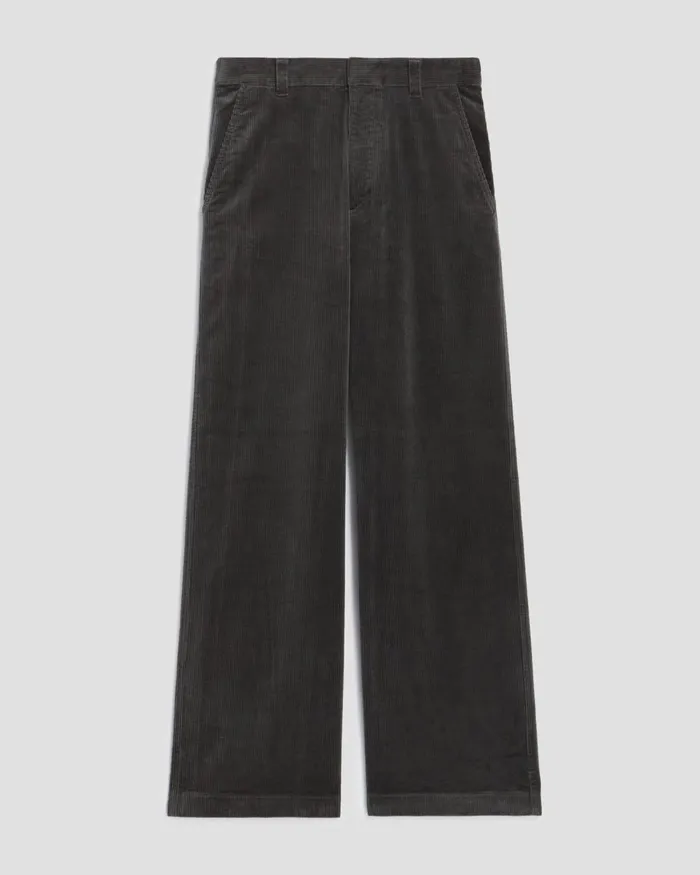 Women Corduroy Trousers Gray Comptoir Des Cotonniers Trousers Women Corduroy Trousers Gray Comptoir Des Cotonniers Trousers