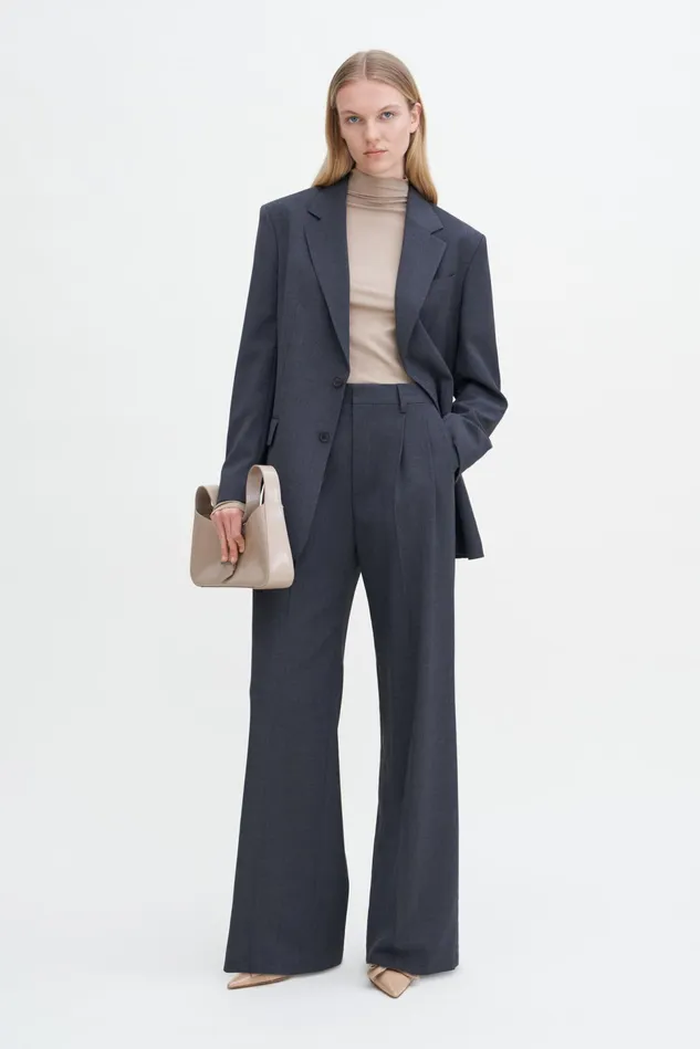 Women Davina Blazer Dk Grey Mel Filippa K Blazers