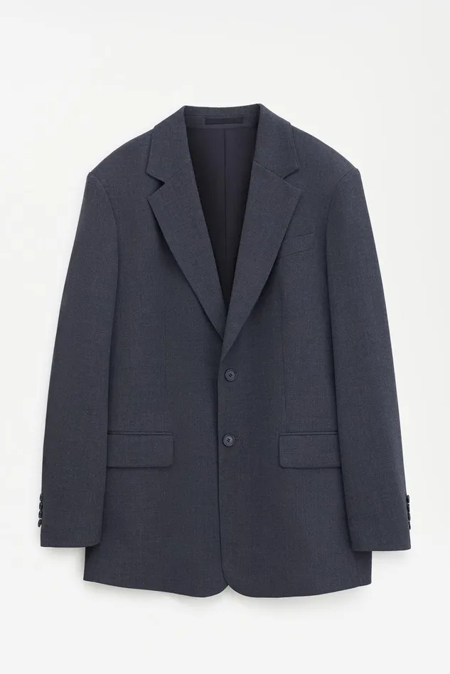 Women Davina Blazer Dk Grey Mel Filippa K Blazers