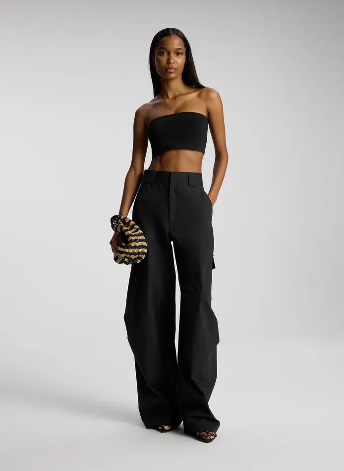 Women Dean Compact Knit Bra Black ALC Knitwear