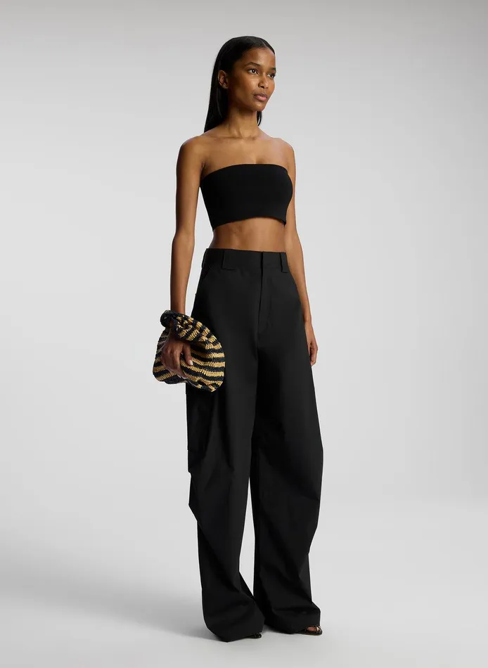 Women Dean Compact Knit Bra Black ALC Knitwear