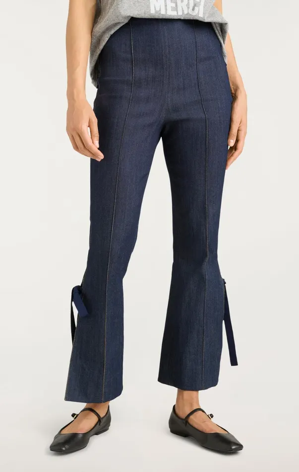 Women Denim Cinq Sept Denim Lou Pant Indigo
