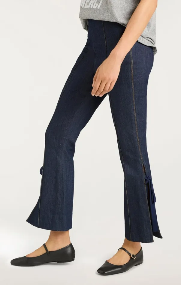 Women Denim Cinq Sept Denim Lou Pant Indigo