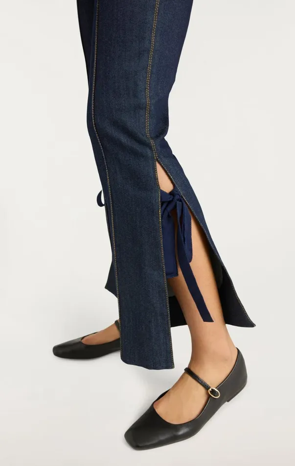 Women Denim Cinq Sept Denim Lou Pant Indigo