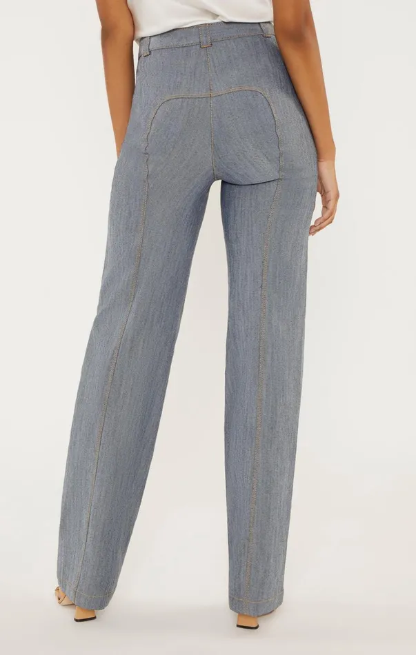 Women Denim Cinq Sept Paco Pant Light Indigo