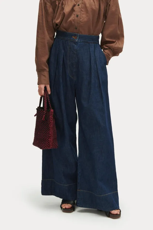 Women Denim Shop Rachel Comey Coxsone Pant Celeste Women Denim Shop Rachel Comey Coxsone Pant Celeste