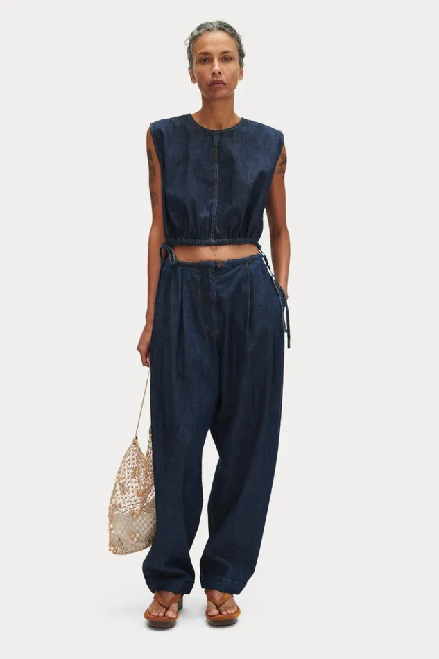 Women Denim Shop Rachel Comey Coxsone Pant Celeste Women Denim Shop Rachel Comey Coxsone Pant Celeste