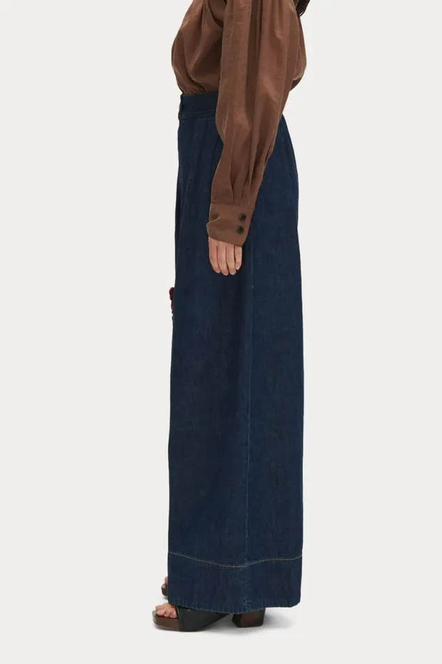 Women Denim Shop Rachel Comey Coxsone Pant Celeste Women Denim Shop Rachel Comey Coxsone Pant Celeste