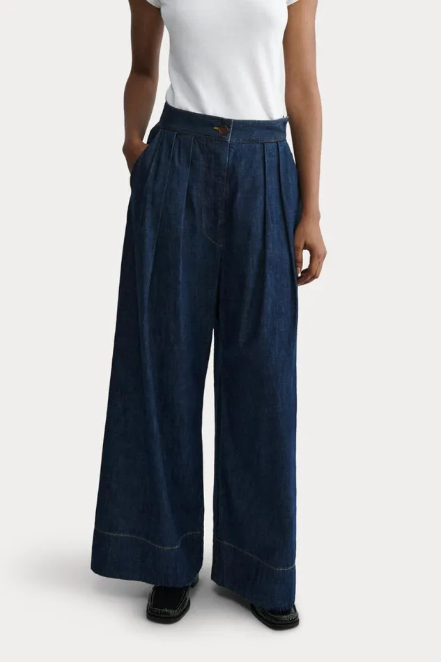 Women Denim Shop Rachel Comey Coxsone Pant Celeste Women Denim Shop Rachel Comey Coxsone Pant Celeste