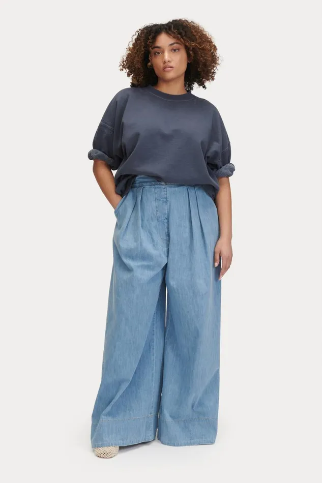 Women Denim Shop Rachel Comey Coxsone Pant Celeste Women Denim Shop Rachel Comey Coxsone Pant Celeste