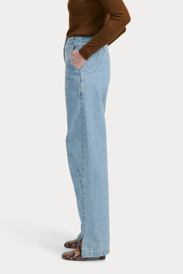 Women Denim Shop Rachel Comey Evey Pant Celeste