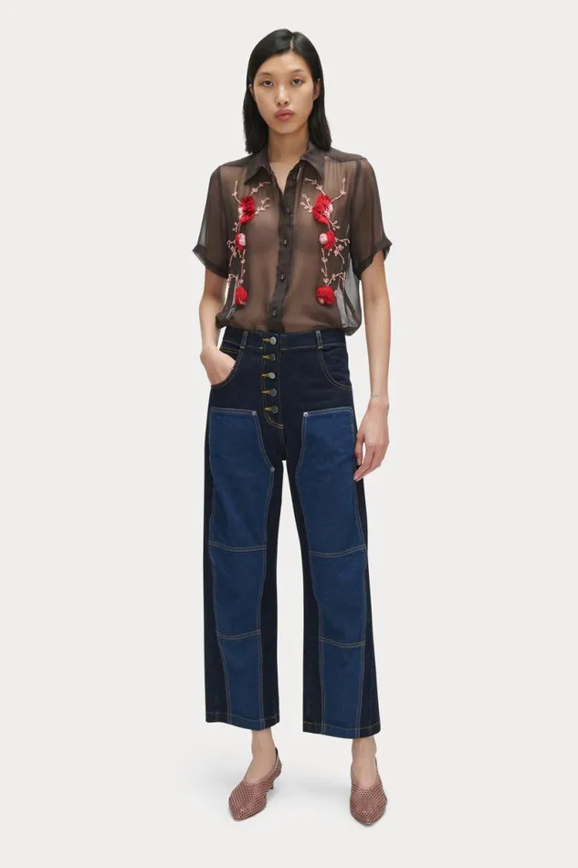 Women Denim Shop Rachel Comey Handy Pant Dark Indigo