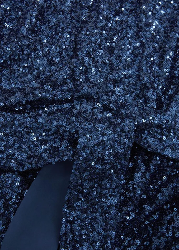 Women Dresses and Jumpsuits Hobbs Bette Sequin Dress Riverside Blue
