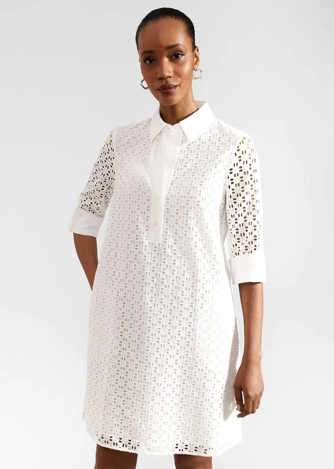 Women Dresses and Jumpsuits Hobbs Marciella Dress White