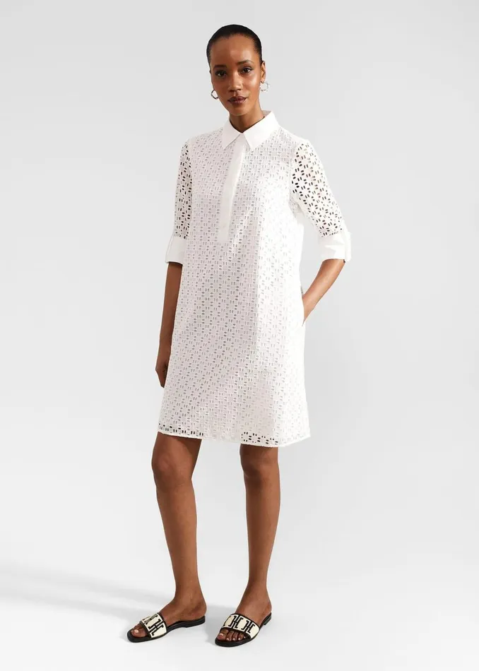Women Dresses and Jumpsuits Hobbs Marciella Dress White