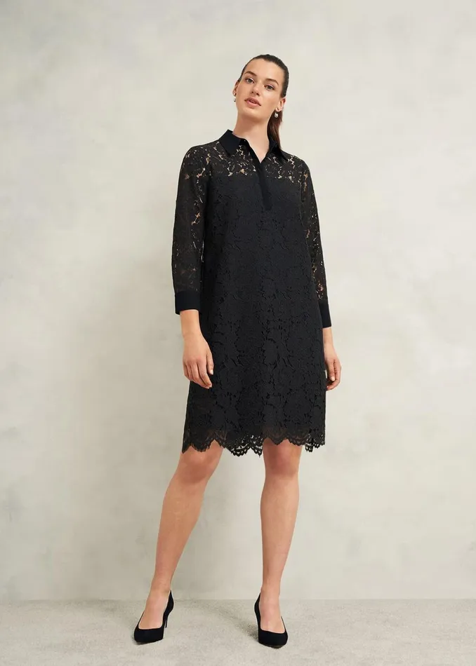 Women Dresses and Jumpsuits Hobbs Marciella Lace Dress Black