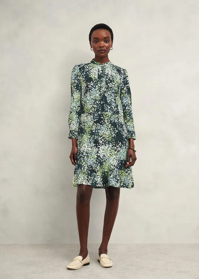 Women Dresses and Jumpsuits Hobbs Nelle Dress Green Multi
