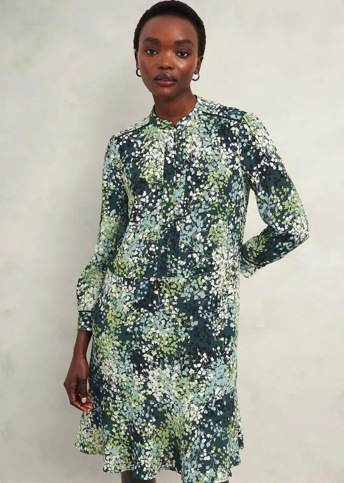 Women Dresses and Jumpsuits Hobbs Nelle Dress Green Multi