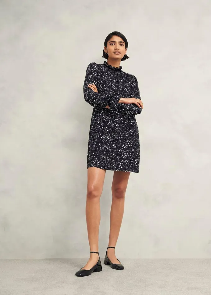 Women Dresses and Jumpsuits Hobbs Otilla Dress Black Ivory