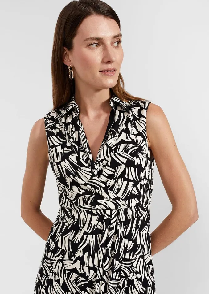 Women Dresses and Jumpsuits Hobbs Petite Clarissa Dress Black Cream