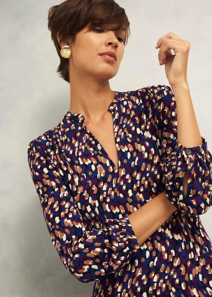 Women Dresses and Jumpsuits Hobbs Petite Harlie Jersey Dress Multi