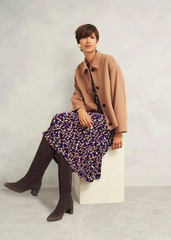 Women Dresses and Jumpsuits Hobbs Petite Harlie Jersey Dress Multi