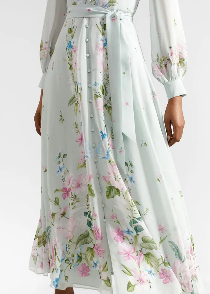 Women Dresses and Jumpsuits Hobbs Petite Maribella Dress Green Multi