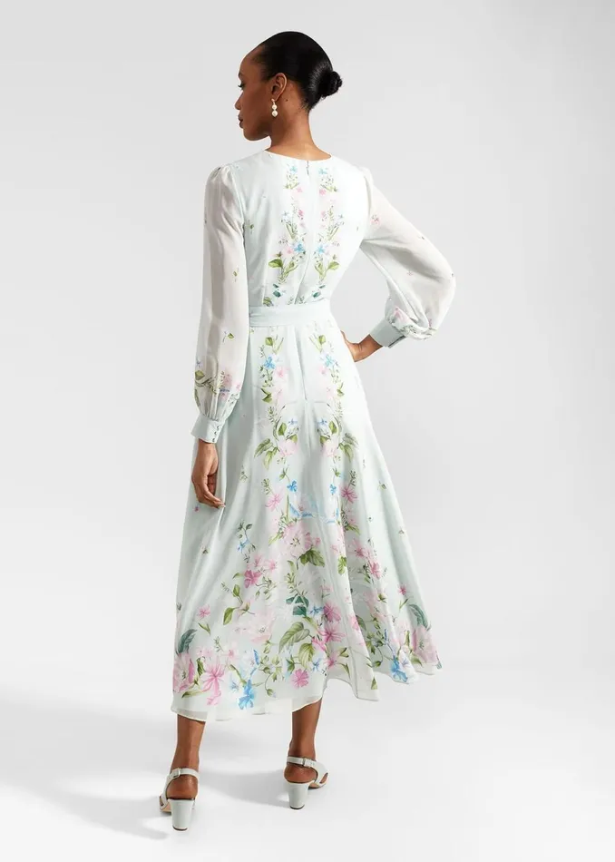 Women Dresses and Jumpsuits Hobbs Petite Maribella Dress Green Multi