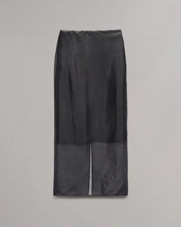 Women Dresses and Skirts Rag and Bone Annebet Organza Skirt Black