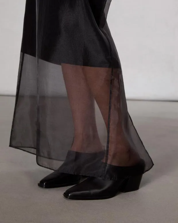Women Dresses and Skirts Rag and Bone Annebet Organza Skirt Black